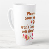 Tasse Latte Inquiète de votre propre choix Sin Pro (Angle gauche)