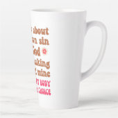 Tasse Latte Inquiète de votre propre choix Sin Pro (Droite)