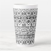 Tasse Latte Insectes et bestioles (Devant)