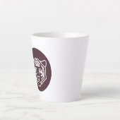 Tasse Latte Insigne Visage Tiger (Devant)