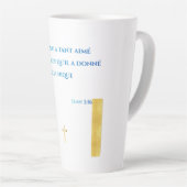 Tasse Latte Inspiration Divine — (Angle droit)
