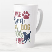 Tasse Latte Inspiration Géniale (Angle droit)
