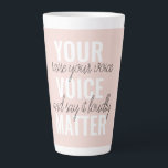 Tasse Latte Inspirer votre vocabulaire Motivation Citation<br><div class="desc">Inspirer votre vocabulaire Motivation Citation</div>