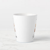 Tasse Latte Instrument de musique Cute Violon (Devant)