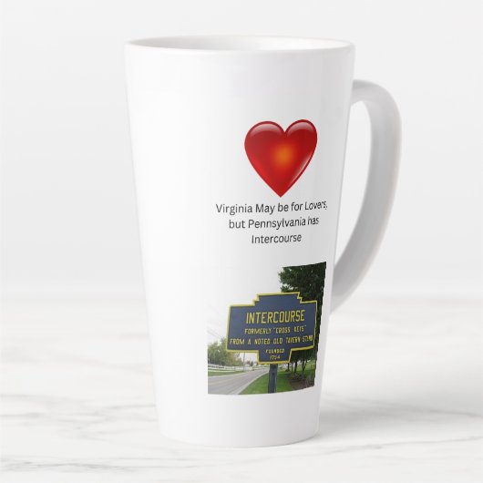 Tasse Latte Interaction (Angle droit)