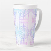 Tasse Latte Interjumelage Abstrait  (Angle droit)