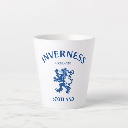 Tasse Latte INVERNESS Ecosse (Devant)