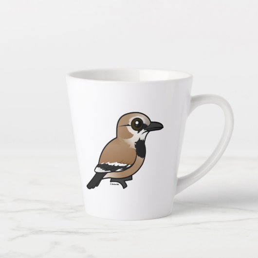 Tasse Latte Iranien Birdorable Ground Jay (Droite)