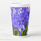Tasse Latte Iris de printemps (Devant)