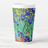 Tasse Latte Irises par Vincent Van Gogh (Devant)