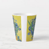 Tasse Latte Irises Vincent van Gogh (Devant)