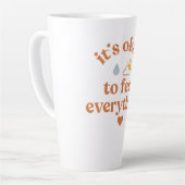 Tasse Latte It’s Okay To Feel Everything shirt Mental Health  (Angle gauche)