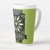 Tasse Latte Italien Sardine Art Print Kitchen Cadeau (Angle droit)