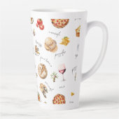 Tasse Latte Italy Fun Food Chef Colorful (Droite)