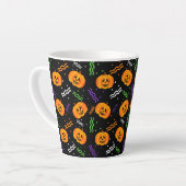 Tasse Latte Jack-O'-Lantern (Angle gauche)