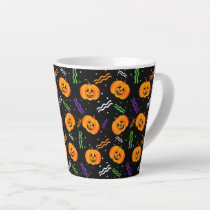 Tasse Latte Jack-O'-Lantern