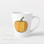 Tasse Latte Jack-o-lanterne 12 oz. (Droite)