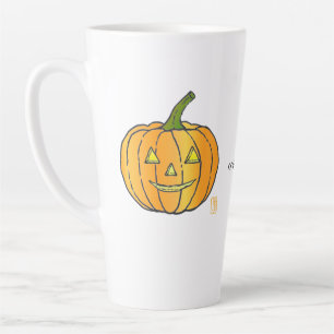 Tasse Latte Jack-o-lanterne 17 oz.