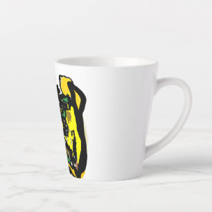 Tasse Latte Jack o' lanterne Funny