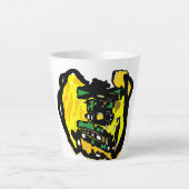 Tasse Latte Jack o' lanterne Funny (Devant)