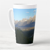 Tasse Latte Jackson Hole Mountains (Grand Teton National Park) (Angle gauche)