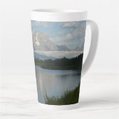 Tasse Latte Jackson Hole River au parc national de Grand Teton (Angle droit)