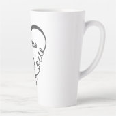 Tasse Latte J'adore mon chéri • Vous = ♥ (Droite)