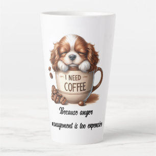 Tasse Latte J'ai besoin de café