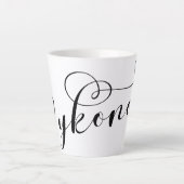 Tasse Latte J'Ai Coeur Mykonos, Grèce Verre Gelé (Devant)