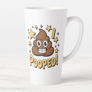Tasse Latte J'ai fait caca