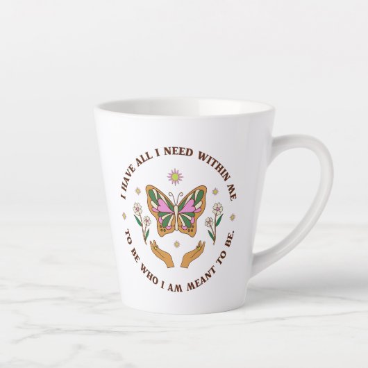 Tasse Latte J'ai tout (Droite)
