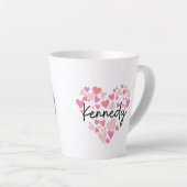 Tasse Latte J'aime Kennedy (Angle droit)