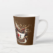 Tasse Latte j'aime le café (Droite)