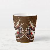 Tasse Latte j'aime le café (Devant)
