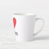 Tasse Latte J'aime Los Angeles (Droite)