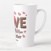 Tasse Latte J'aime ma mère (Droite)