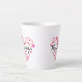 Tasse Latte J'aime Madelyn (Devant)