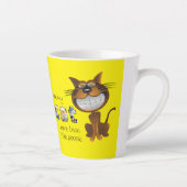 Tasse Latte J'Aime Mon Chat (Droite)
