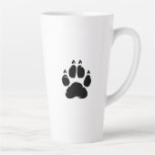 Tasse Latte J'Aime Mon Shiba Inu | Propriétaire de chien (Droite)