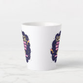 Tasse Latte J'Aime Toutes Les Créatures Mythiques, Vampires, W (Devant)
