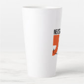 Tasse Latte jamais arrêter (Devant)