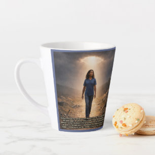 Tasse Latte Jamais séparé de Dieu