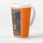 Tasse Latte James Joyce Dublin Irlande (Angle droit)