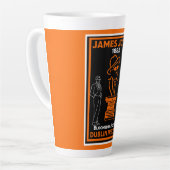 Tasse Latte James Joyce Dublin Irlande (Angle gauche)