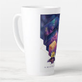 Tasse Latte James Webb télescope spatial Illustration Art (Angle gauche)