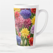 Tasse Latte Jardin aux fleurs #44 - (Droite)