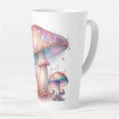 Tasse Latte Jardin de conte de fées enchanté Champignon (Angle droit)
