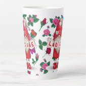 Tasse Latte Jardin de l'amour gnome (Devant)
