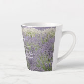 Tasse Latte Jardin de prière de sérénité inspirant (Droite)