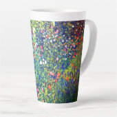 Tasse Latte Jardin italien Gustav Klimt (Angle droit)